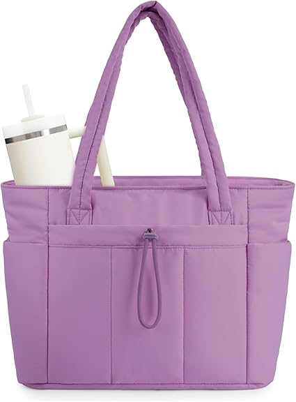 Wandering Nature Puffer Tote Bag