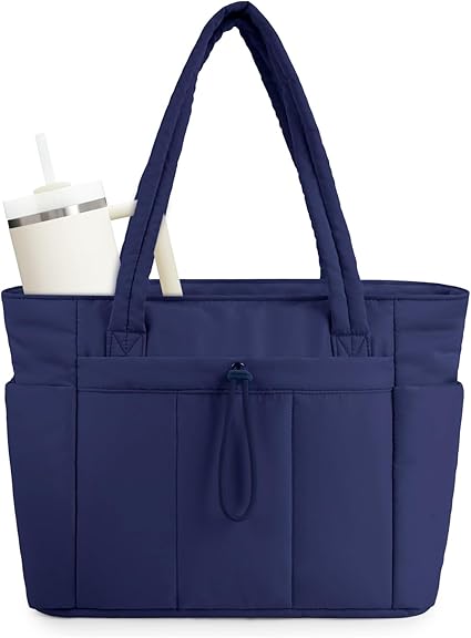 Wandering Nature Puffer Tote Bag