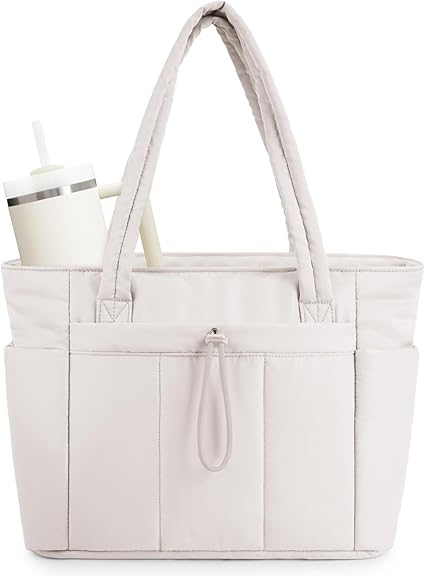 Wandering Nature Puffer Tote Bag