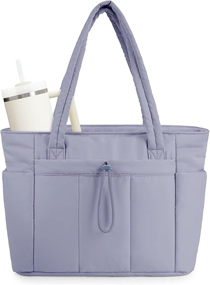 Wandering Nature Puffer Tote Bag